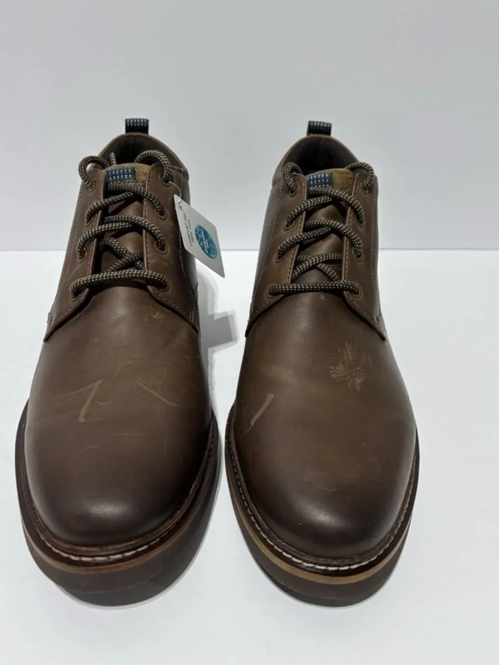 Nunn Bush Men’s Ridgetop Plain Toe Boots Brown, Size 10.5 M